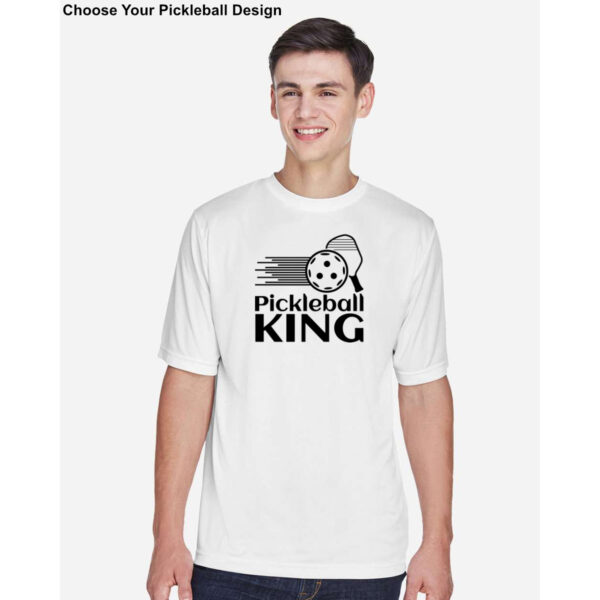 Men's Pickleball Performance T-Shirt - Choose Your Design