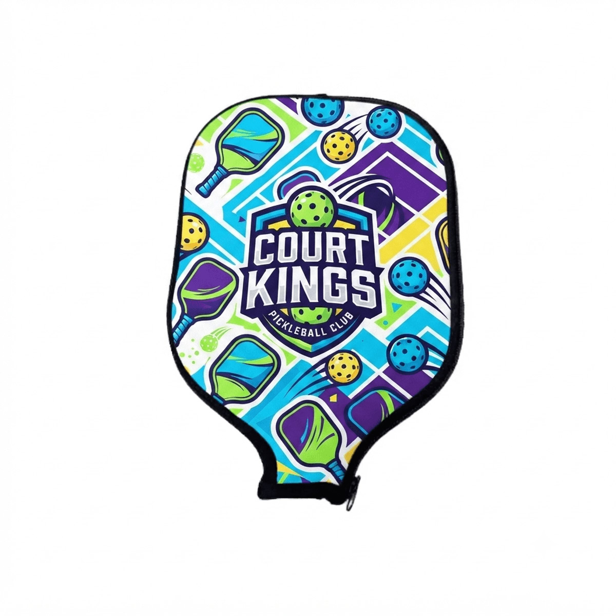Custom Sublimation Pickleball Paddle Cover - Image 2
