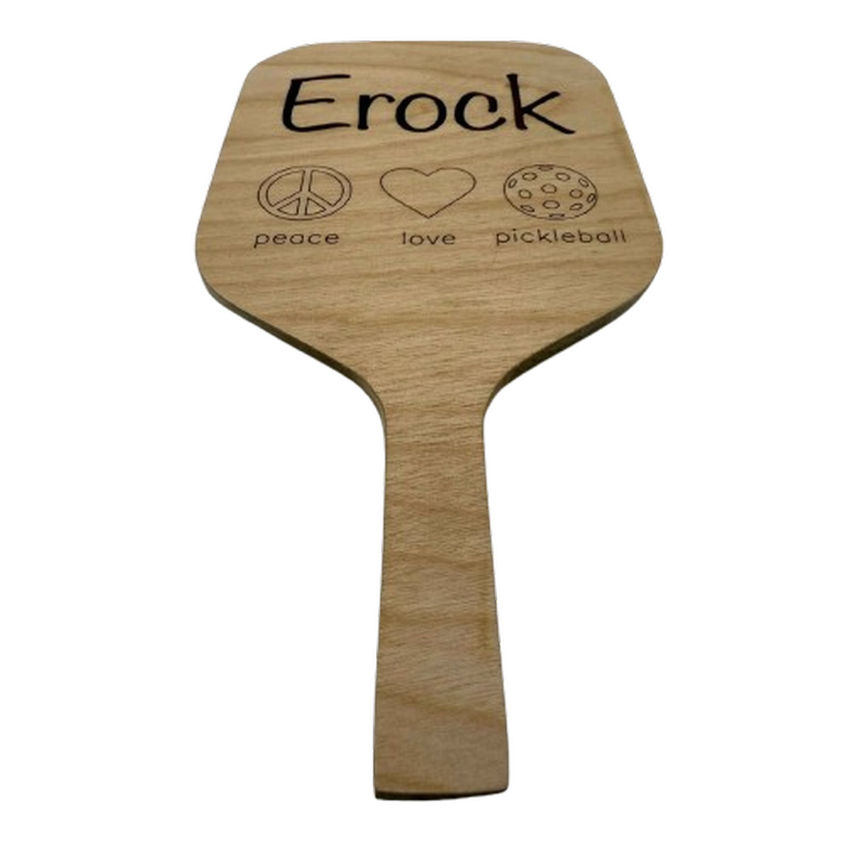 Pickleball Wood Coasters – Custom Set of 4 – Paddle - Image 9